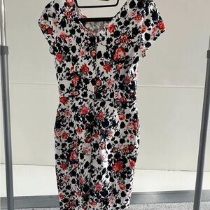 Floral Print Women's Dress